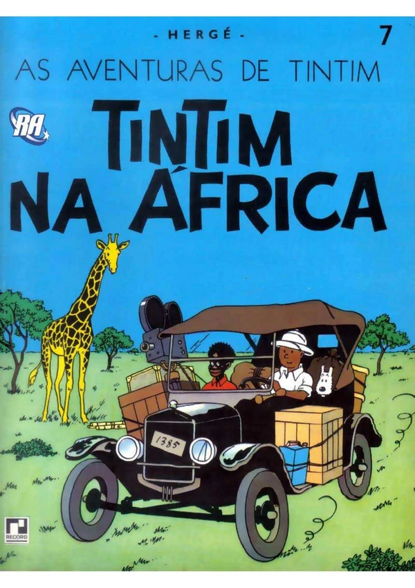 As Aventuras de Tintim #02: Tintim na África