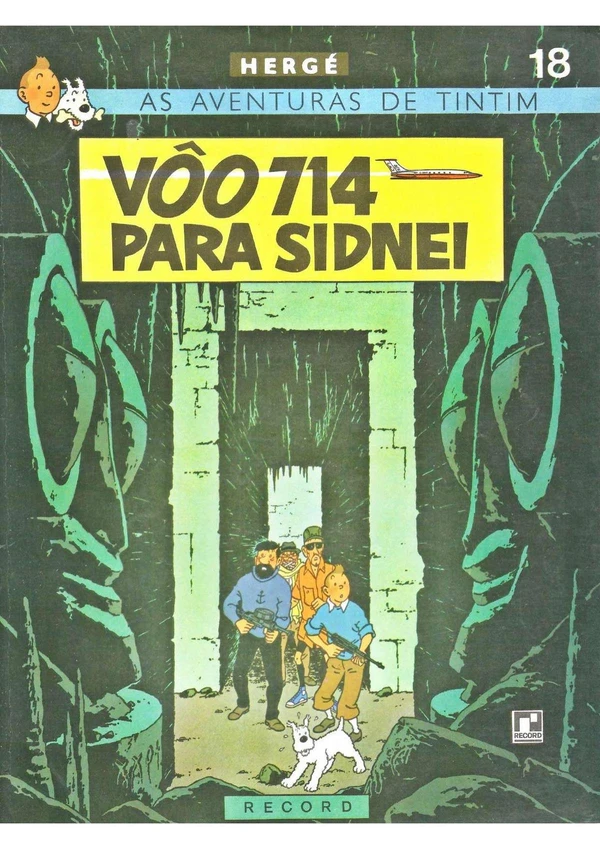 As Aventuras de Tintim #22: Vôo 714 para Sidney