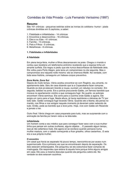 Comédias da Vida Privada