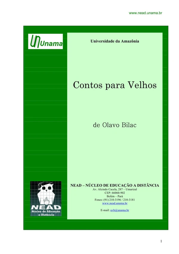 Contos para velhos