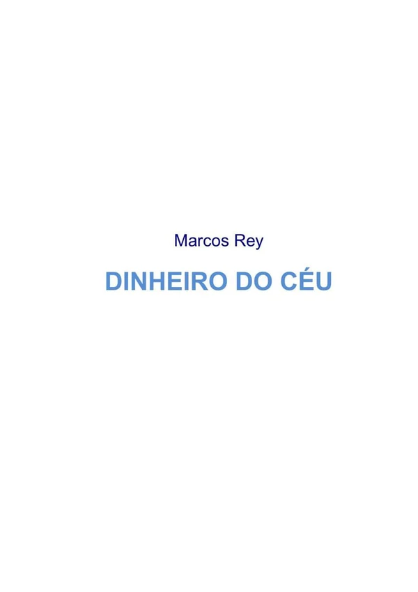 Dinheiro Do Céu