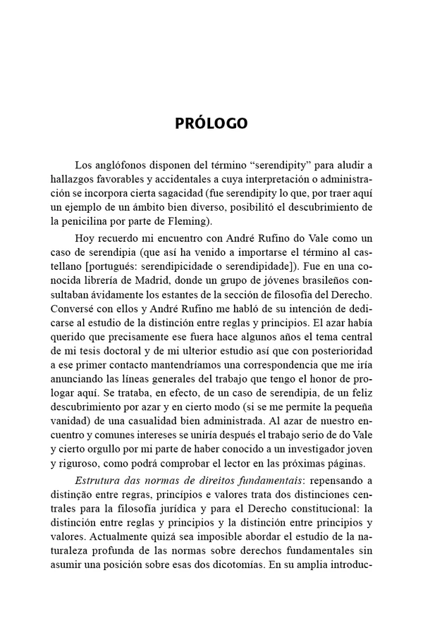 Estrutura das Normas de Direitos Fundamentais