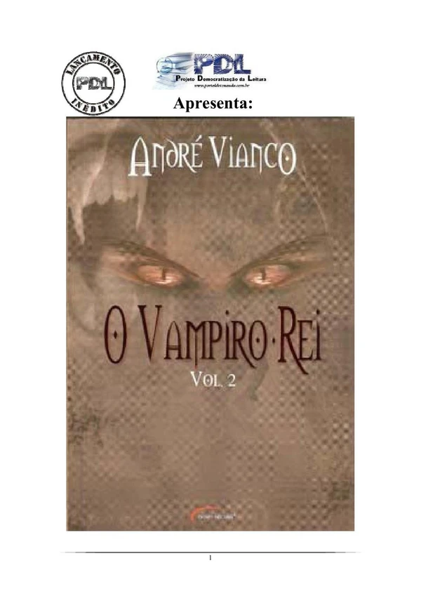 O Vampiro Rei Vol. 2