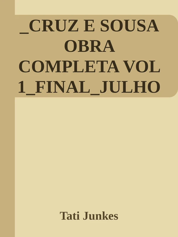 Obra Completa Vol 1: Poesia