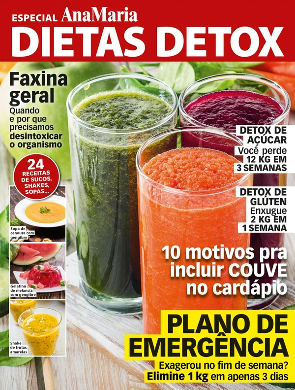 Revista Especial AnaMaria: Dietas Detox